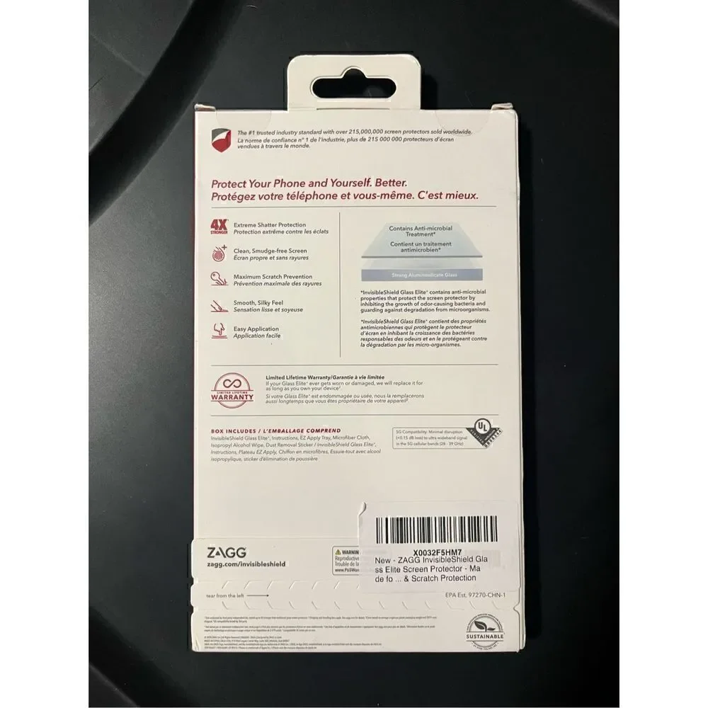 ZAGG Invisibleshield Glass+ for Apple iPhone 12 Pro Max *NEW/SEALED*
